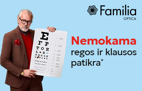 Nemokama regos ir klausos patikra*