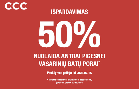 CCC nuolaidos