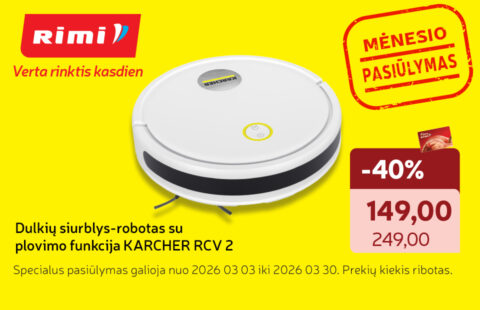 RIMI | MĖNESIO PASIŪLYMAS