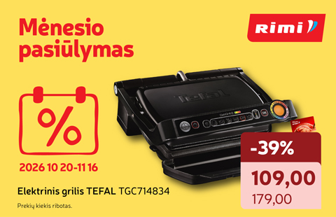 RIMI | MĖNESIO PASIŪLYMAS