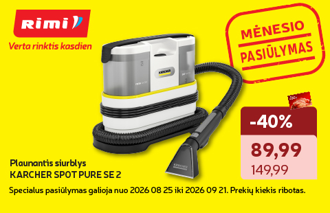 RIMI | MĖNESIO PASIŪLYMAS