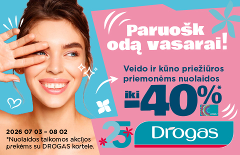 PARUOŠK ODĄ VASARAI!