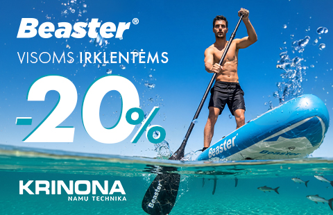 -20% „Beaster“ irklentėms