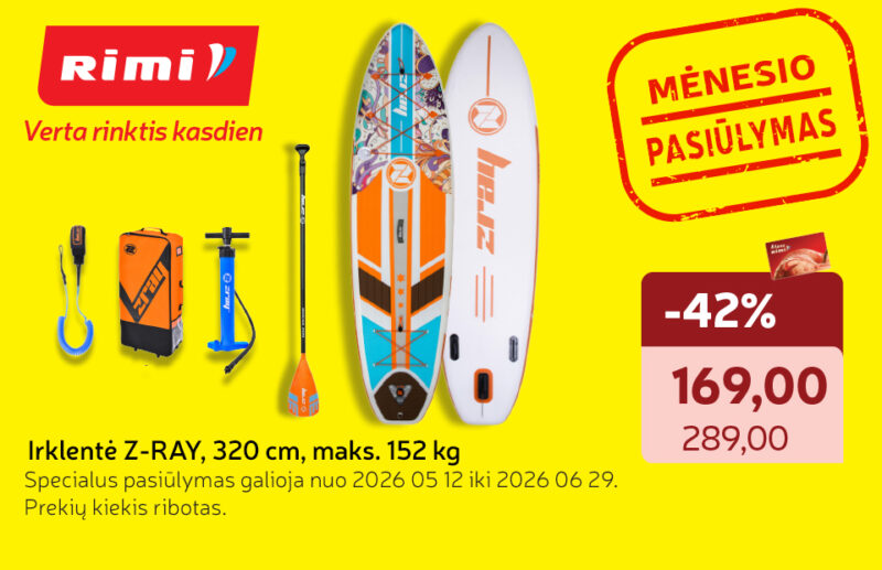 RIMI | MĖNESIO PASIŪLYMAS