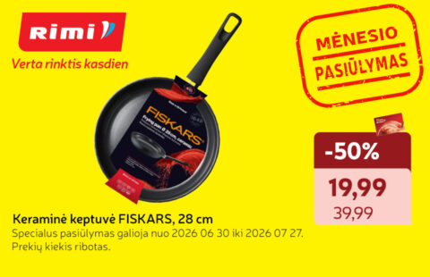 RIMI | MĖNESIO PASIŪLYMAS