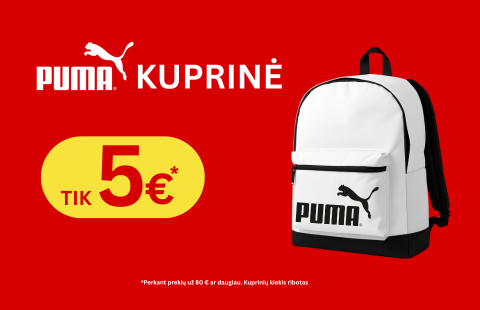 Kuprinė tik 5 EUR!
