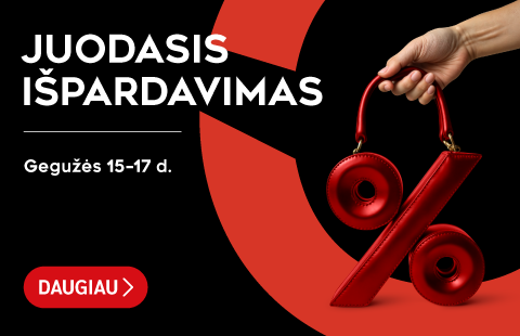 JUODAS IŠPARDAVIMAS