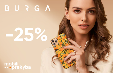 MOBILI PREKYBA | -25% BURGA dėklams