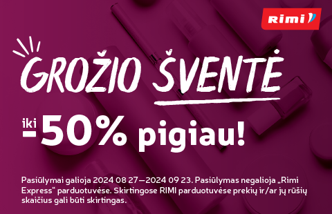 RIMI | GROŽIO ŠVENTĖ