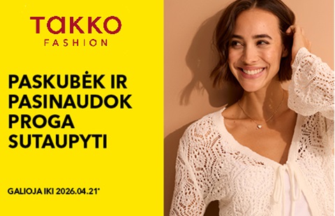 Nuolaidos iki -30% esamiems ir naujai užsiregistravusiems VIP klientams!