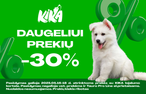 -30% daugeliui prekių!